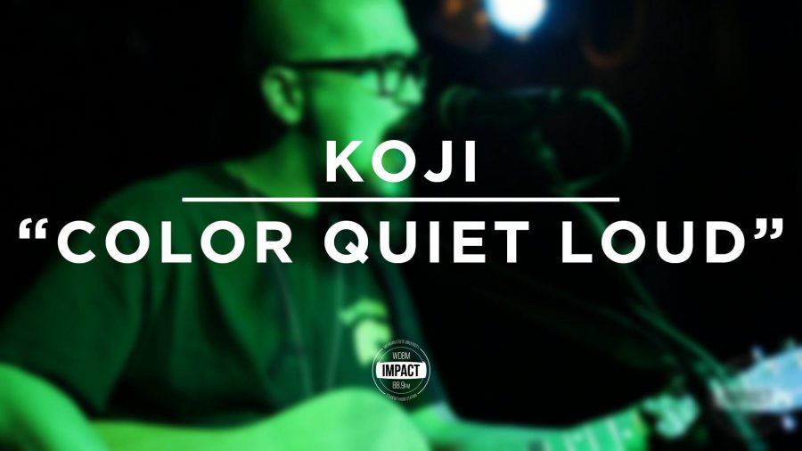 VIDEO PREMIERE: Koji - Color Quiet Loud (Live @ Macs Bar)