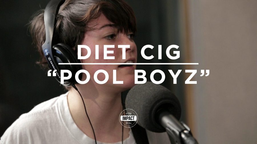 VIDEO PREMIERE: Diet Cig - Pool Boyz (Live @ WDBM)