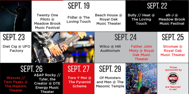 Michigan+Concert+Calendar%3A+September+%26+October