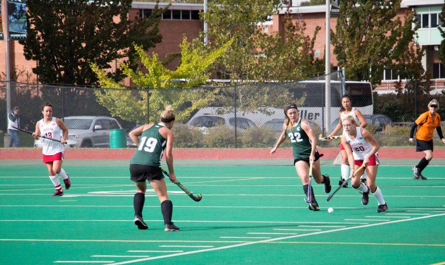 Field Hockey’s Senior Day Festivities Spoiled by the Wolverines