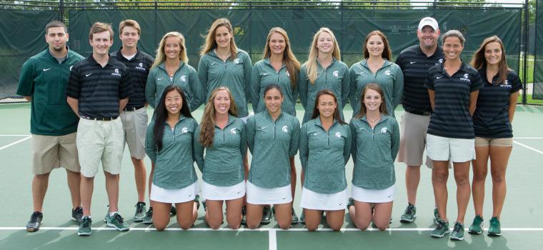 Womens Tennis Comes Out with Valentines Day Win