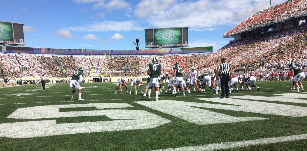 Spartans+Rolled+by+Badgers+in+B1G+Opener