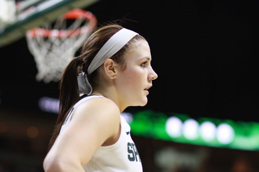 Jankoska surpasses 2,000 career points, but Spartans Fall to No. 3 Maryland
