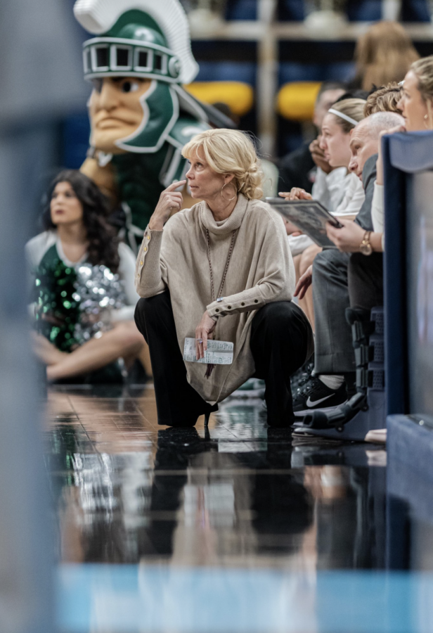 MSU head coach Suzy Merchant/ Photo Credit: MSU Athletic Communications




