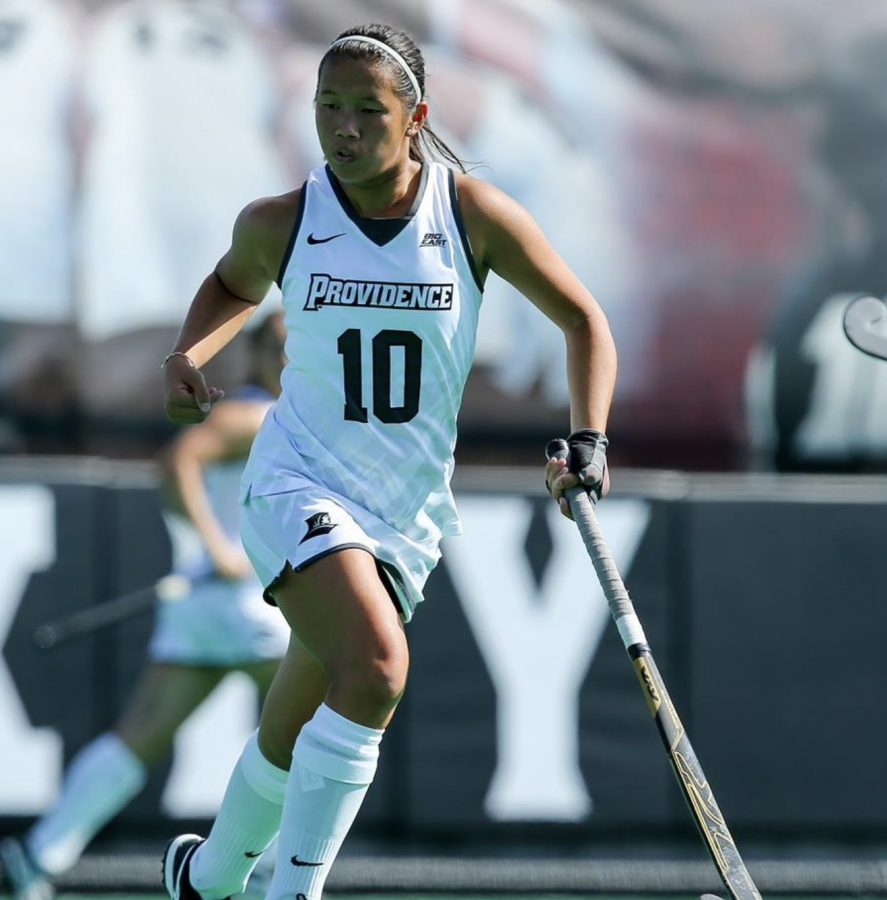 MSU+transfer+midfielder+Maddie+Babineau+during+her+time+at+Providence%2F+Photo+Credit%3A+Providence+Athletics+