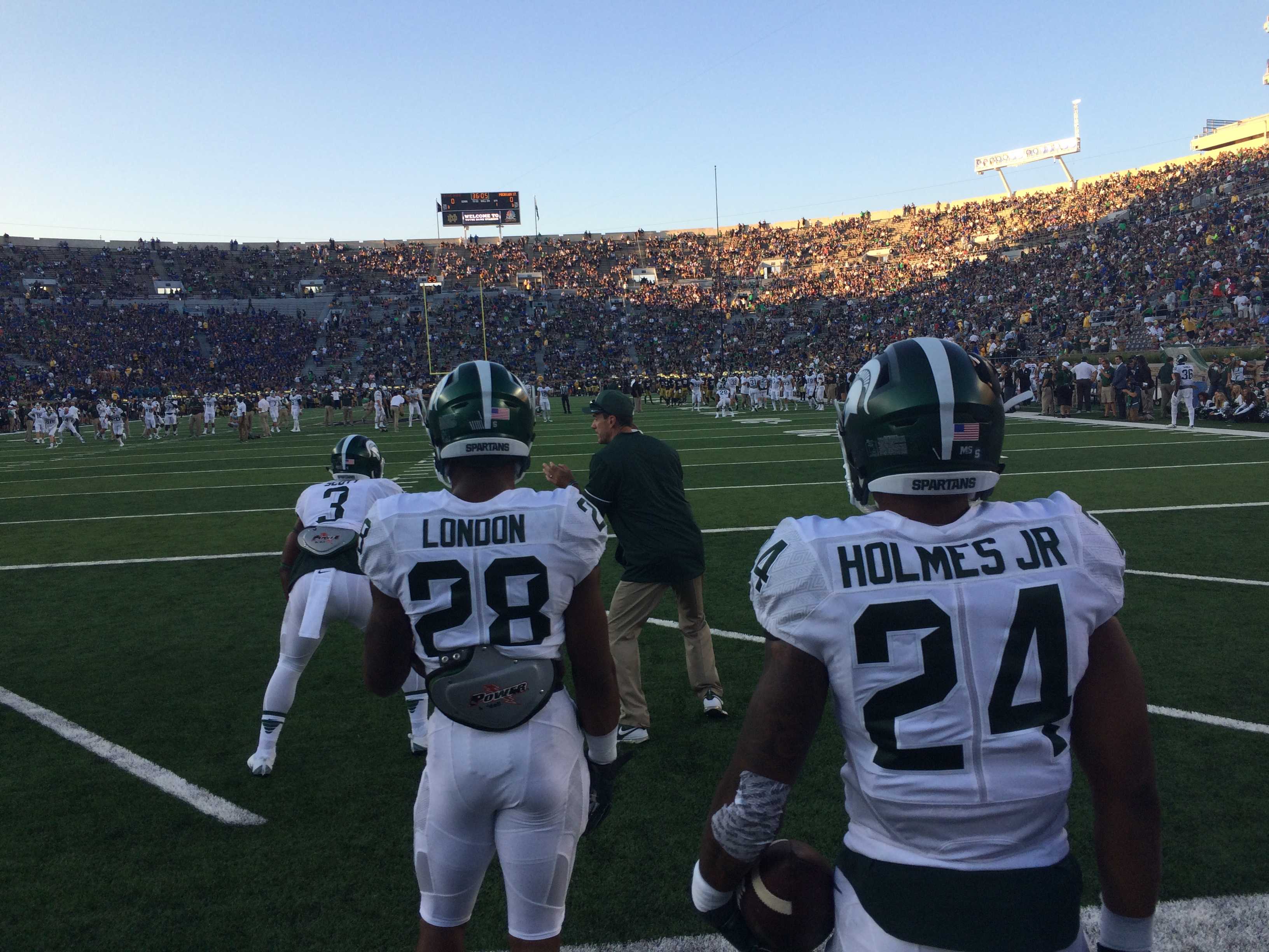 Spartans Pull Away From Irish For 12-5 Victory For MSU - Michigan