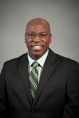 Cornerbacks coach Harlon Barnett (Photo: MSU Athletic Communications)