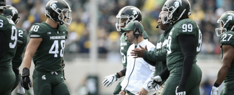 Michigan State safeties coach Mike Tressel/Photo Credit: Michigan State Athletic Communications