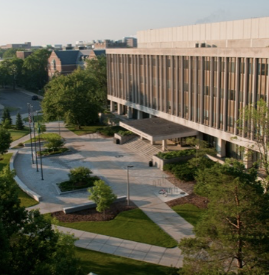 The Hannah Administration Building/Photo Credit: MSU University Communications