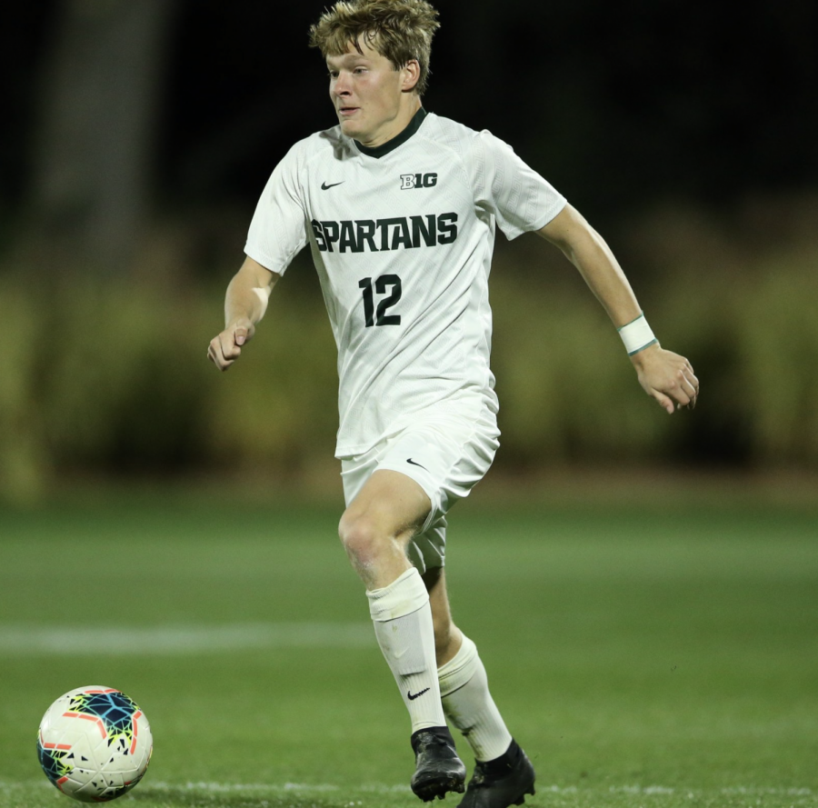 MSU+defender+Nick+Stone%2F+Photo+Credit%3A+MSU+Athletic+Communications%0A%0A