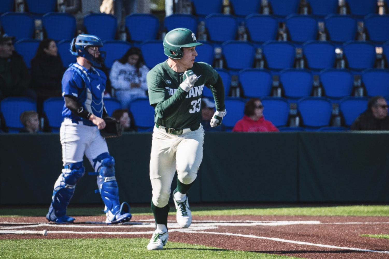 MSU Baseball Powers Past No. 22 Michigan Monday - Michigan State University  Athletics