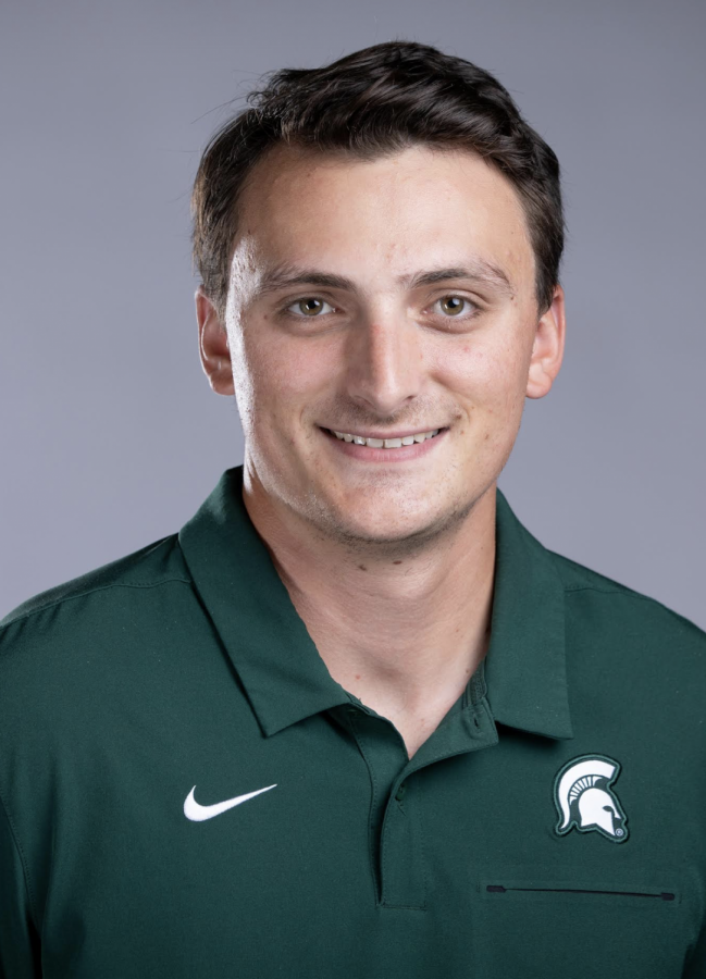 New+MSU+volunteer+assistant+coach+Andrew+Stone%2F+Photo+Credit%3A+MSU+Athletic+Communications+