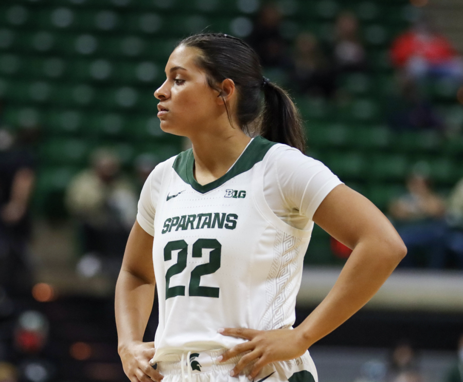 MSU forward Moira Joiner/ Photo Credit: Sarah Smith/WDBM