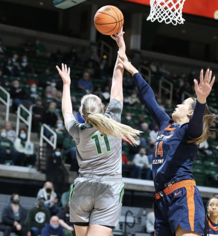 Women's basketball: MSU's Matilda Ekh growing game in strong debut