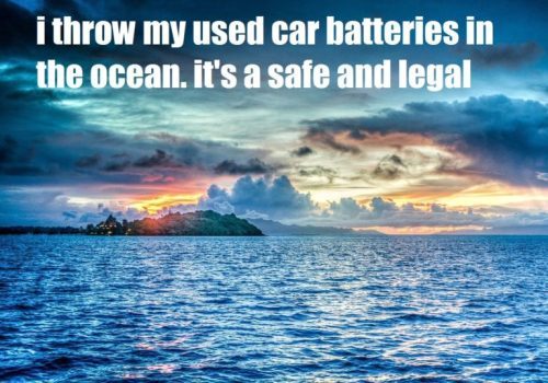 Playlist | Songs for Throwing Car Batteries Into The Ocean