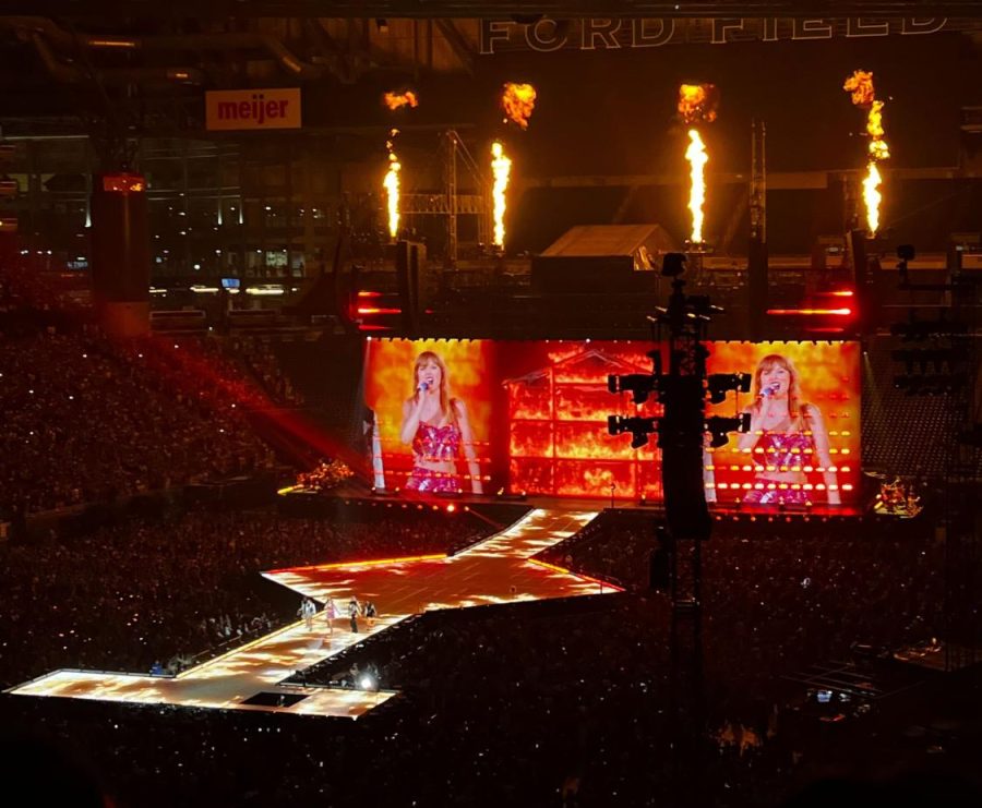 Bad Blood, Taylor Swift The Eras Tour at Ford Field. Photo by Joe Burr. 