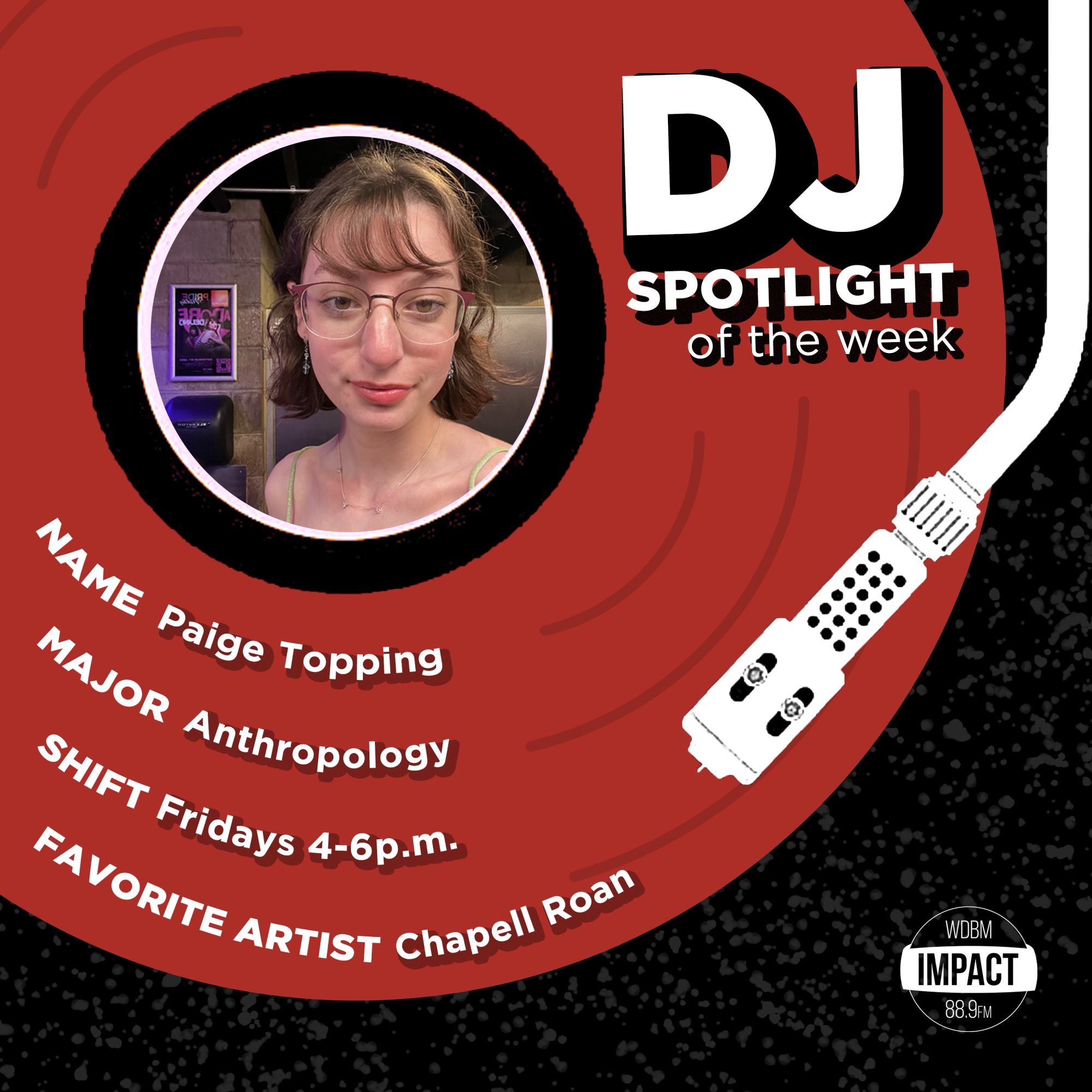 Dj Spotlight Of The Week Paige Topping Impact 89fm Wdbm Fm 