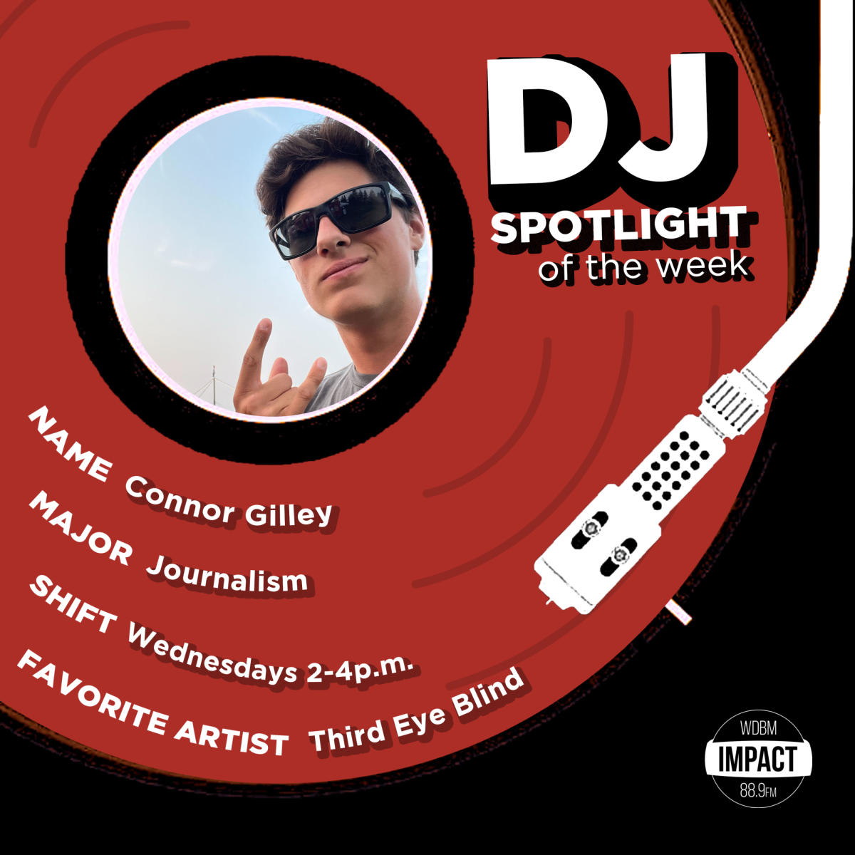 DJ Spotlight of the Week: Connor Gilley