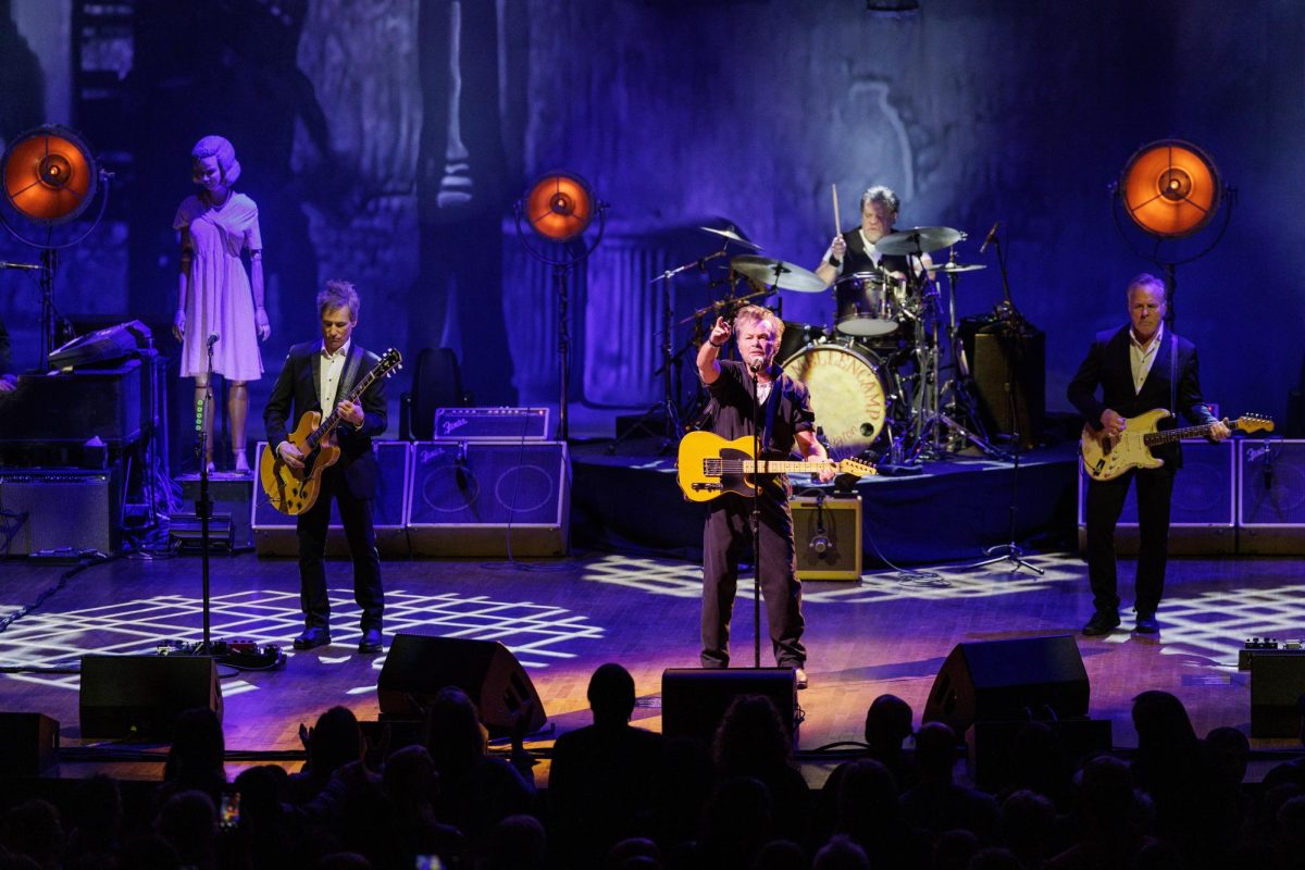 John Mellencamp performs at the Wharton Center in East Lansing on March 19, 2024. (Photo by Andrew Roth, Impact 89FM)