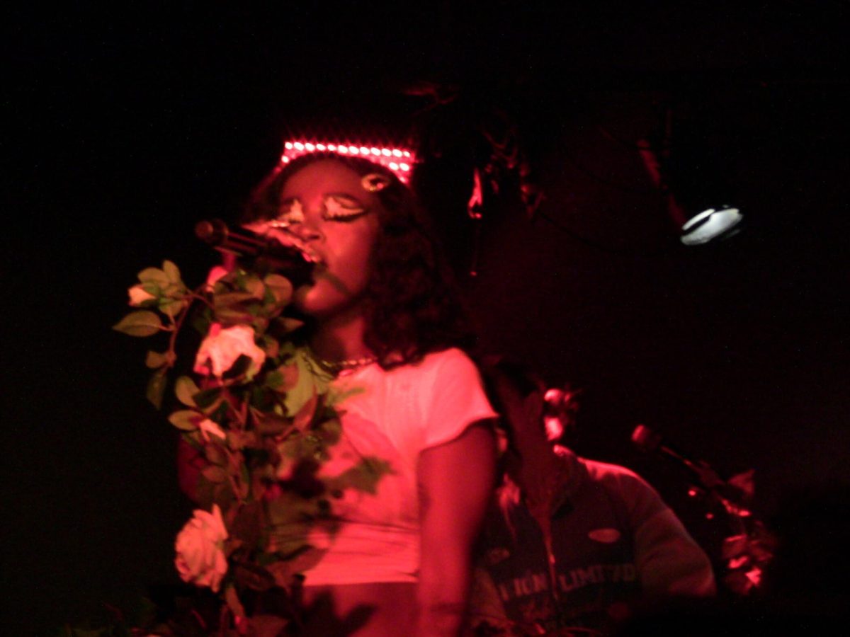 Tkay Maidza performs at The Blind Pig in Ann Arbor, Michigan on Feb. 18, 2024.