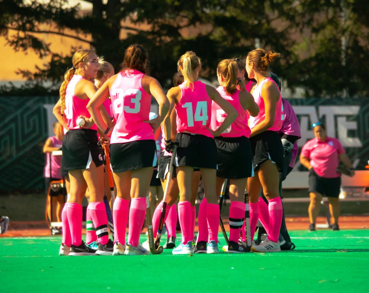 MSU field hockey discusses strategy ahead of shootout versus Kent State (Oct. 6, 2024)