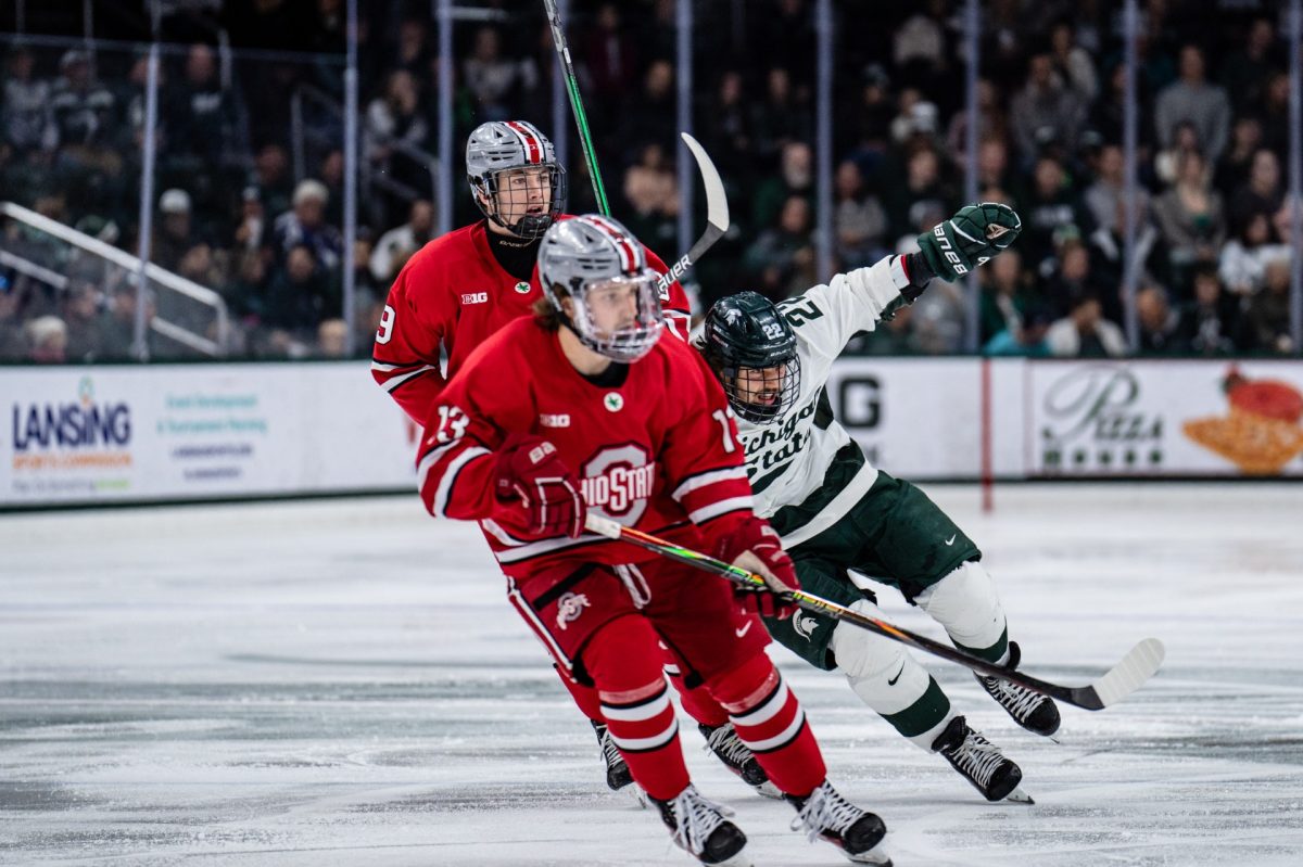 Michigan State hockey defeats Ohio State 4-1 at Munn Ice Arena. (East Lansing, Nov. 9, 2024)