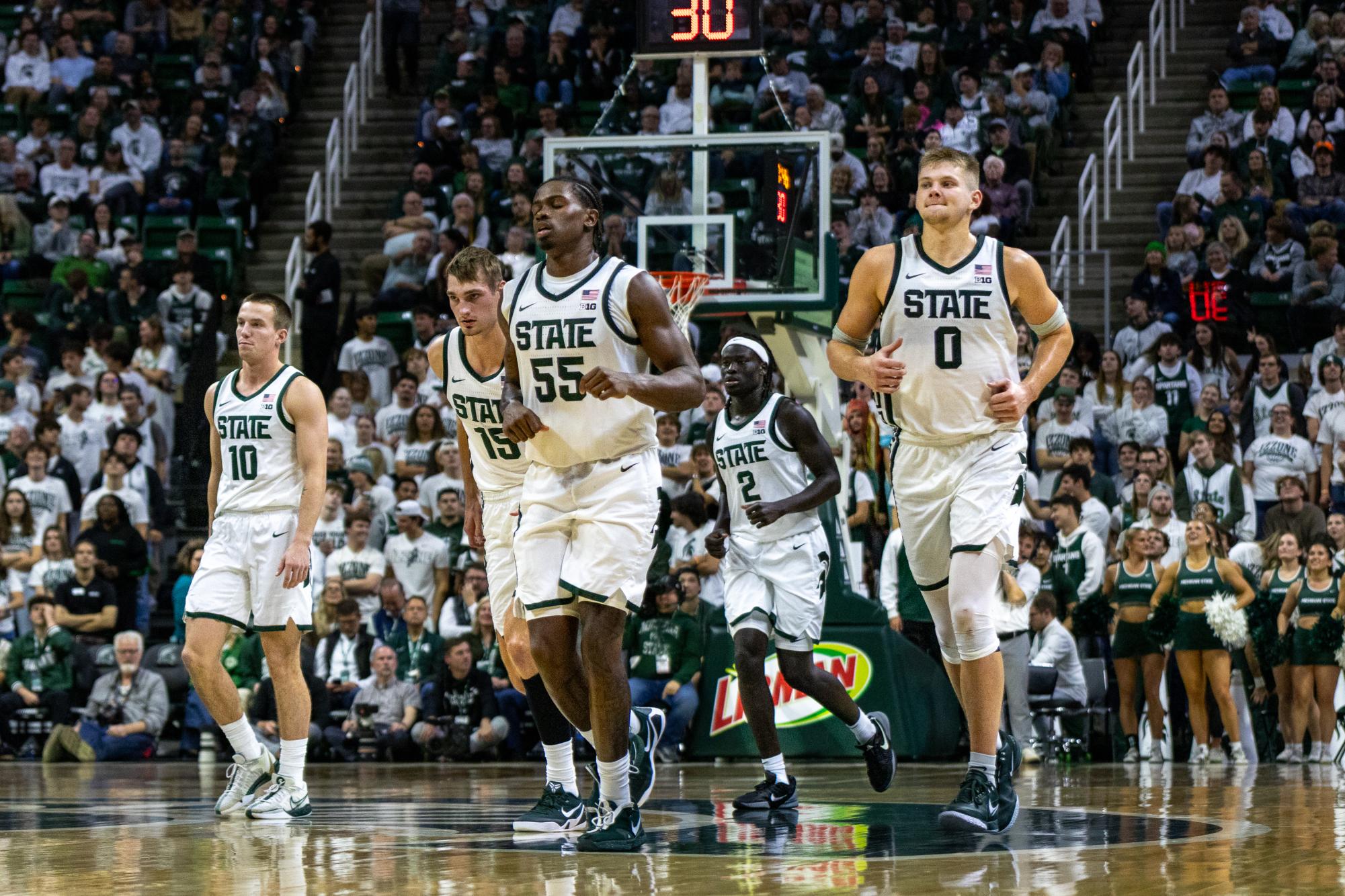 No. 9 Michigan State narrowly survives on the road against Penn State